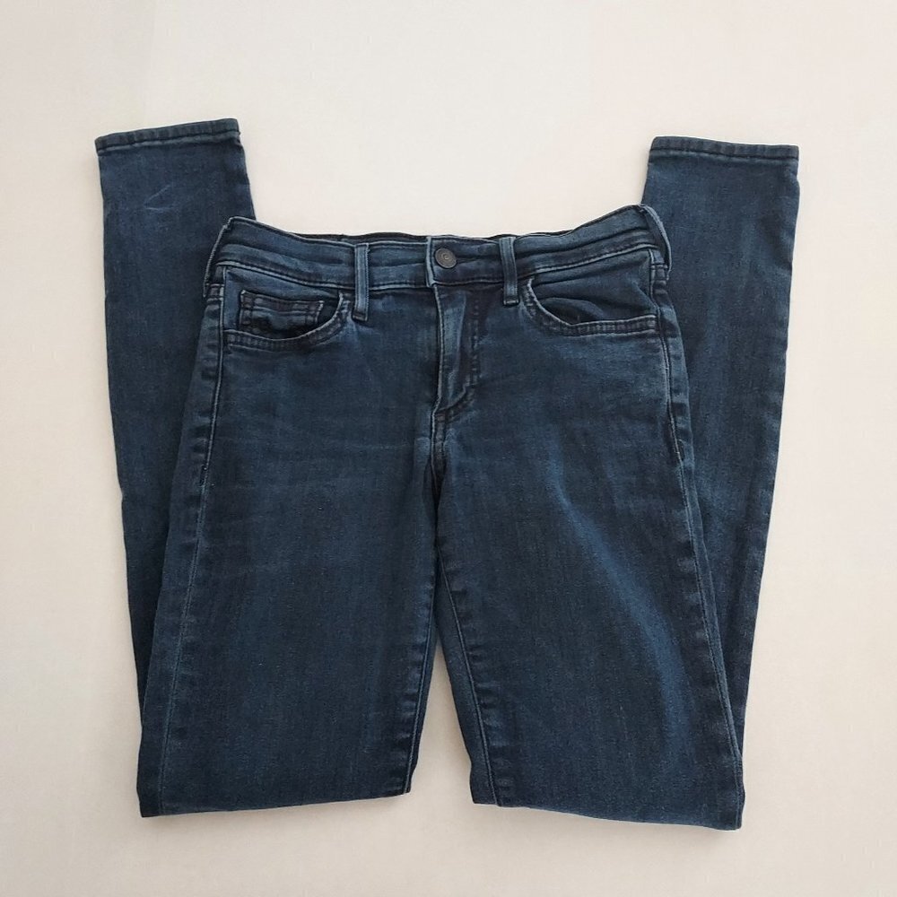True Religion Halle Mid Rise Super Skinny Jeans
